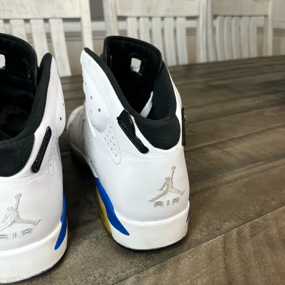 Nike Air Jordan 6 Retro‎ 2014 Sport Blue Sz 12